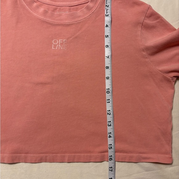 OFFLINE Pink Cropped Top and Skirt Set - Picture 10 of 16